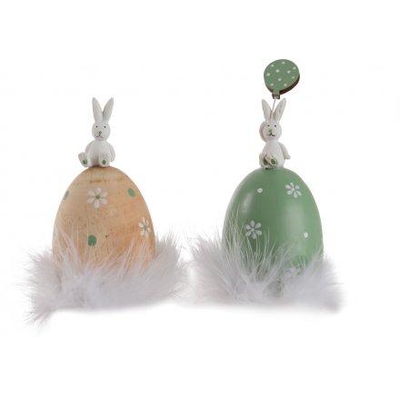 Spring Bunny Ornaments, 2a
