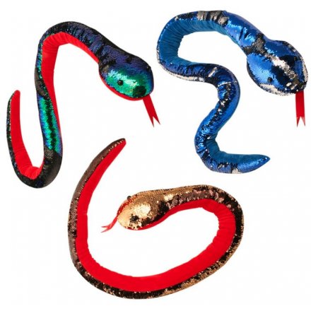 sequin animals snake