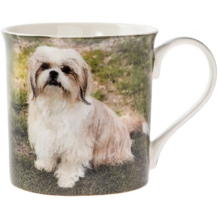 Fine China Shih Tzu Mug 