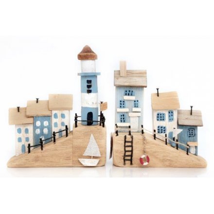Seaside Town Ornament, 2a