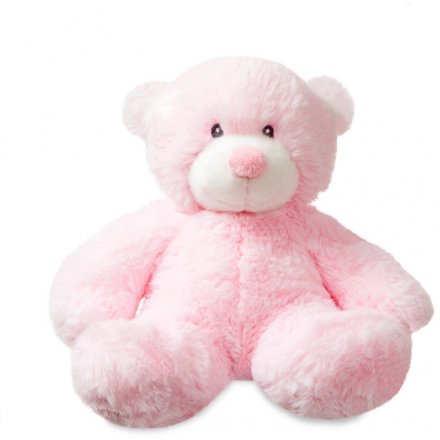 Bonnie bear soft toy in baby pink 9inch