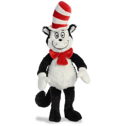  Part of our new range of Dr Seuss themed soft toys is the wonderfully Mischievous Cat In The Hat Soft Toy