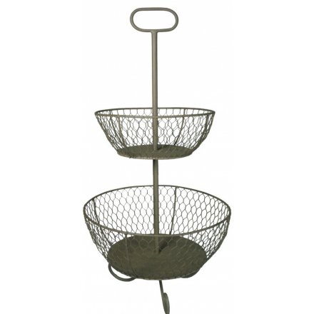 Wire Metal Stand, 56cm 
