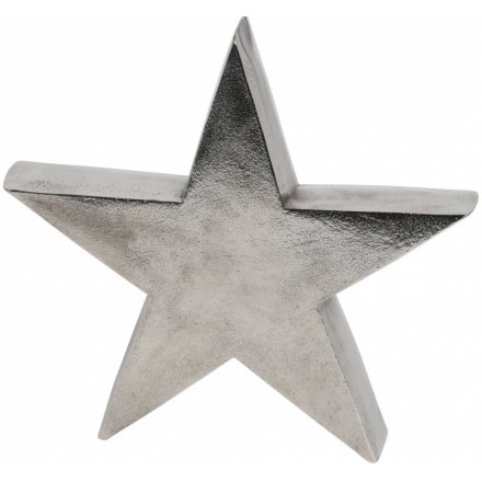 Large Standing Aluminium Star 