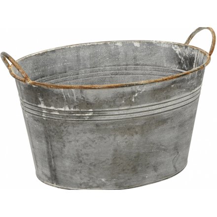 Rustic Bucket Planter