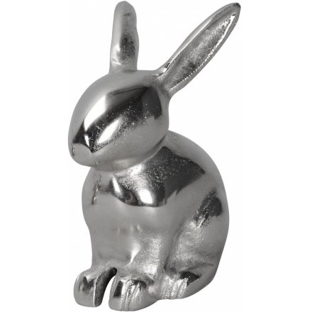 Silver Hare, 15cm
