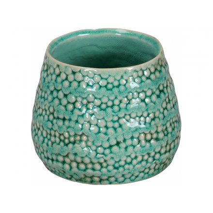 Green Vase, 13cm