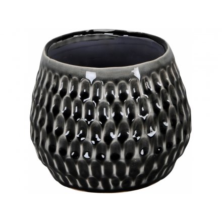 Black Vase, 16cm
