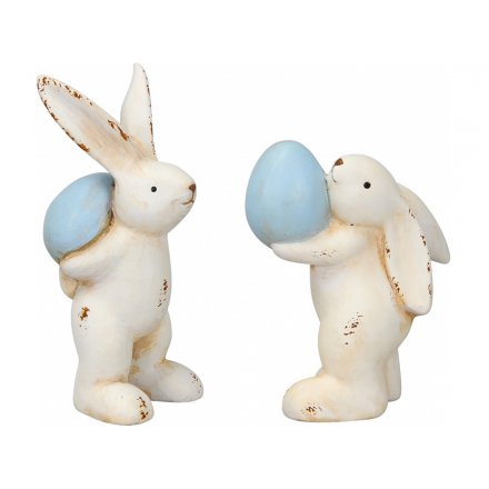 Bunny With Blue Egg, 2a