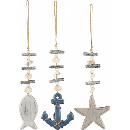 Fish/Anchor/Starfish Hanging Decorations