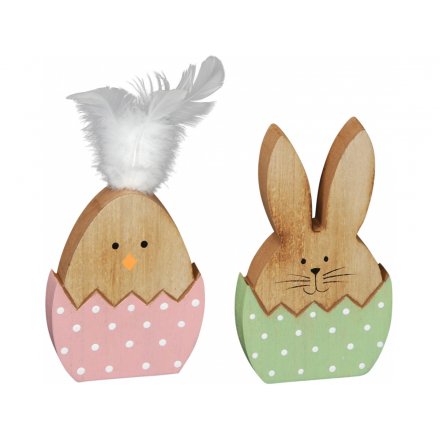 Polka Dot Bunny/Chicken Decorations