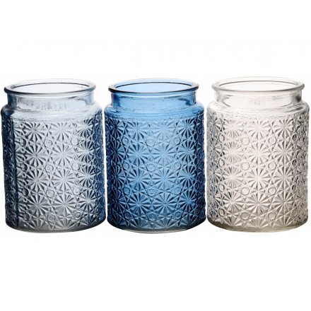 Blue Candle Holder, 3a