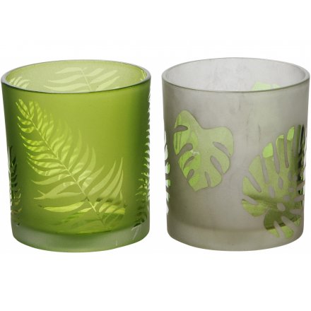 Tropical Candle Holder, 2a