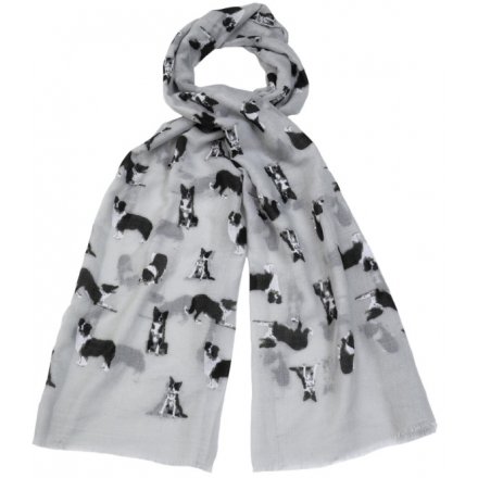 scarves with dog design