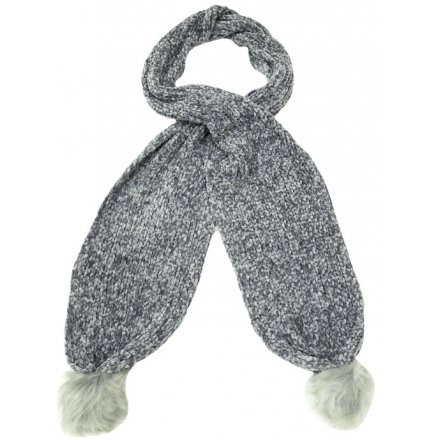 Chenille Scarf A/3 Assorted 3 Colors