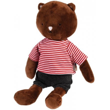  A sweet and cuddly bear soft toy, made from the snuggliest fur and filled with the most huggable stuffing 