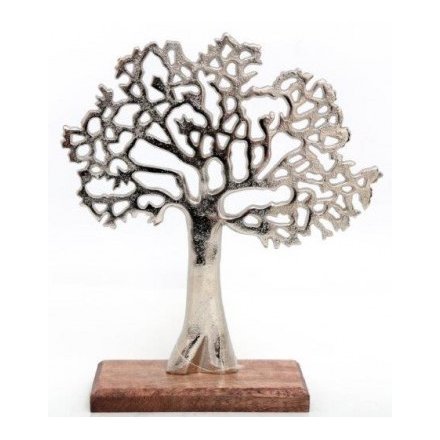 Silver Tree Ornament, 26.5cm