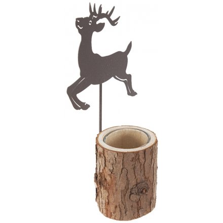 Reindeer Candle Holder 22.5cm