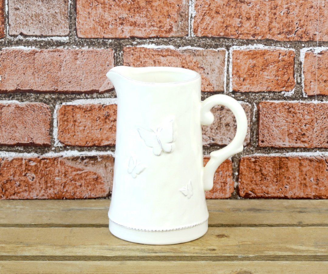 Cream Ceramic Jug 42647 Homeware / Jugs & Vases Gainsborough