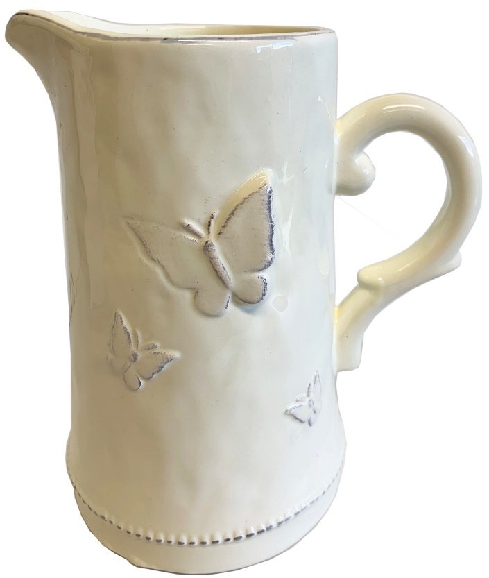 Cream Ceramic Jug 42647 Homeware / Jugs & Vases Gainsborough