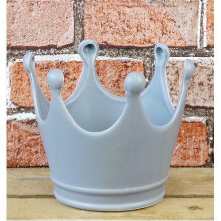 Soft Grey Ceramic Crown 
