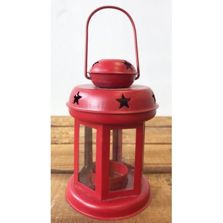 Festive Star Lantern, Red