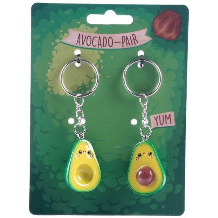 Avocado Key Chain