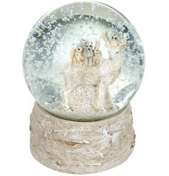  Add a dash of magic to any home this Christmas Time with this charmingly elegant Snow Globe 