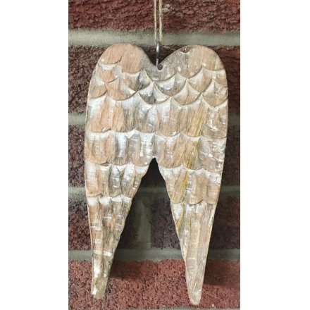 Wooden Angel Wings, Medium