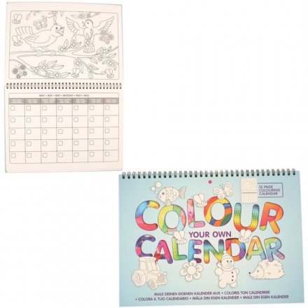 Colour Your Own Calendar 