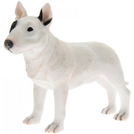 Bull Terrier Figurine, 17cm