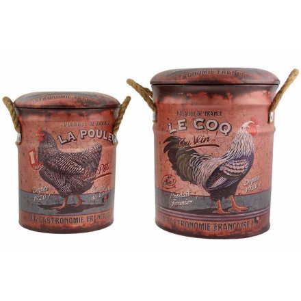  These Vintage Farmers Market inspired storage stools will be sure to invite a Rustic Charm to any home interior space 