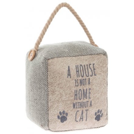 Home Without A Cat Doorstop