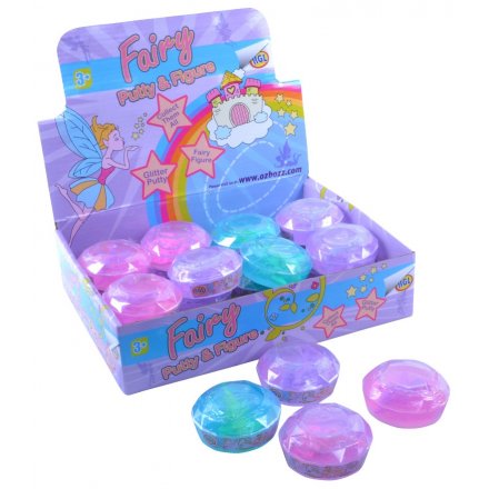 A fun, on trend and popular pocket money priced toy with putty and fairy figures.