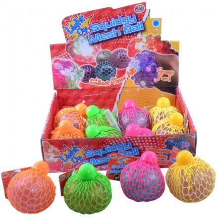 Light Up Jelly Squeeze Ball