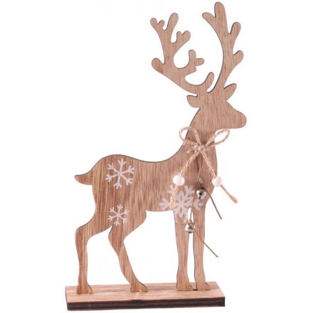 Christmas Deer Decoration 23cm
