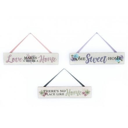 Floral Home Sign, 3a