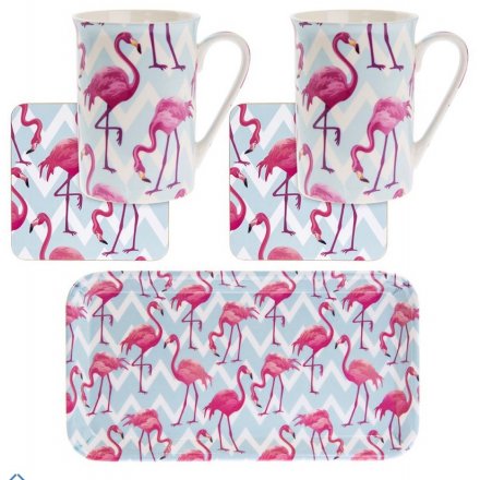 Flamingo Bay Mug Set