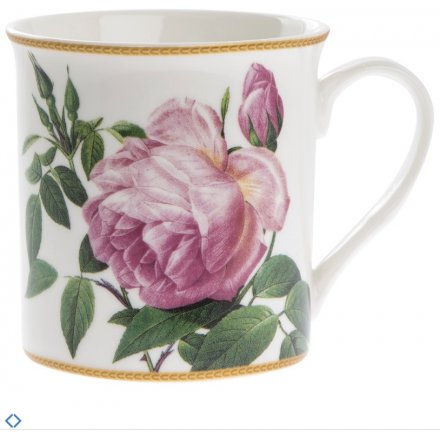 Pretty Rose Fine China Mug 