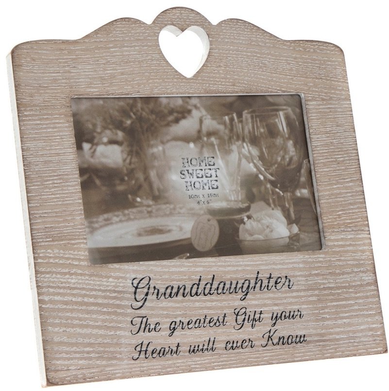 LP42426 / Granddaughter Sentiments Frame 43684 Homeware / Photo