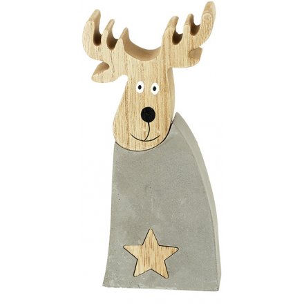 Reindeer Ornament 16.5cm