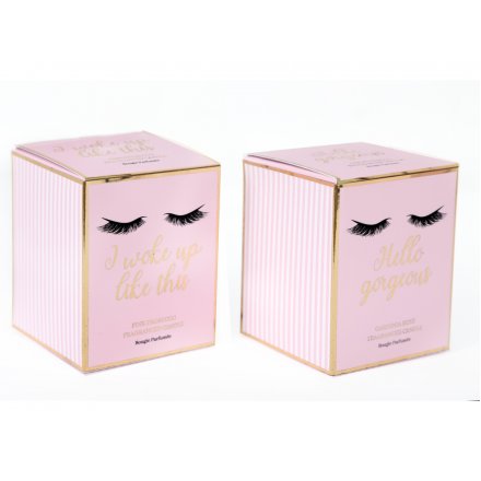 Eyelashes Scented Candle, 2a