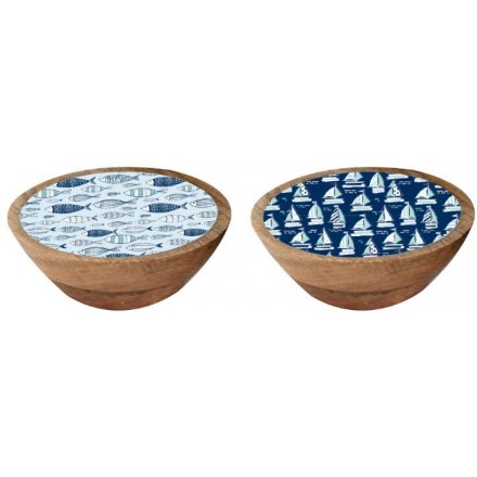 Nautical Decorative Bowls, 17cm 