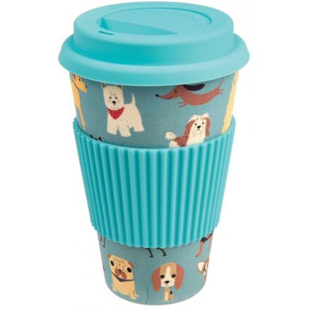 Set with its blue toned lid and matching sleeve, this PAW-some printed mug will be sure to improve any coffee morning! 