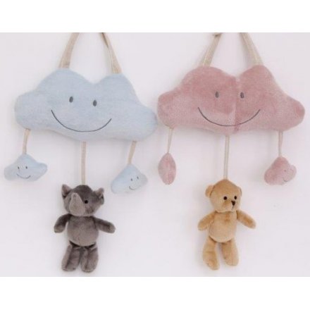 Baby Elephant and Bear Mobiles 