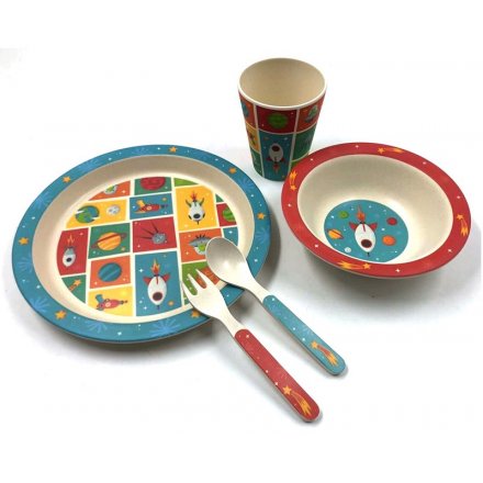Eco Friendly Space Reusable Dining Set