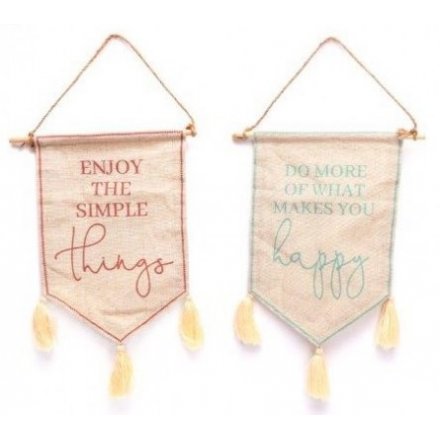 Festival Vibes Assorted Tassel Banners