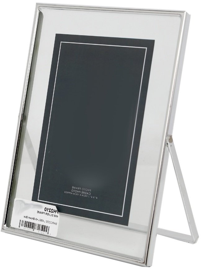 PH2208 / Glass Frame With Silver Rim, 5x7 43986 Interior Decor