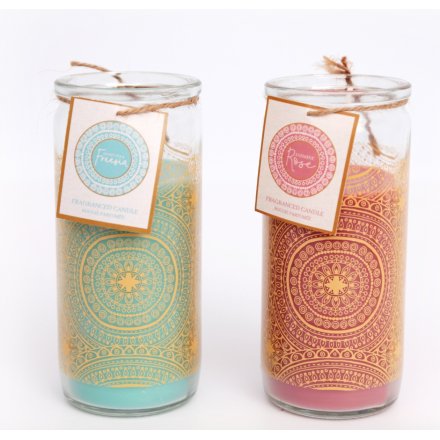 Festival Vibes Tube Candles