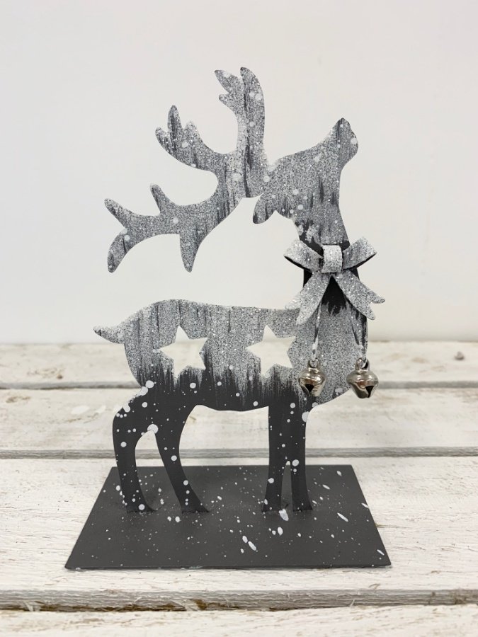 Metal Reindeer Decoration  44199  Christmas / Standing Decorations  Gainsborough Giftware Ltd